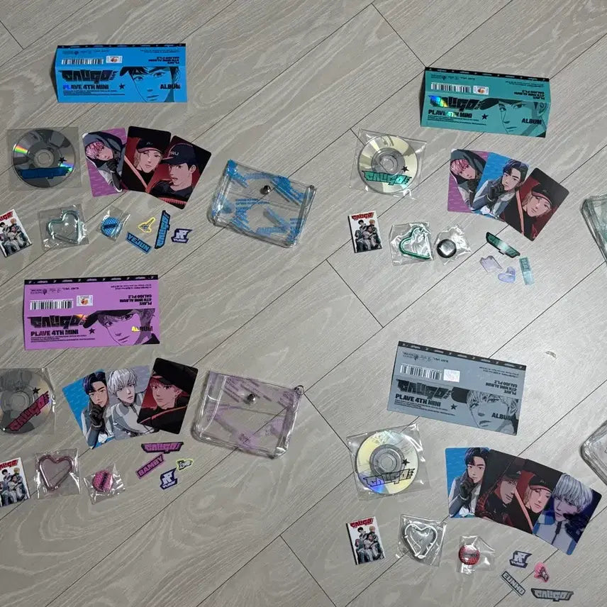 [BUNJANG] PLAVE Part 2 Inventory Album Bundle Set / 플레이브 파트투 인벤토리 앨범 일괄 팝니다