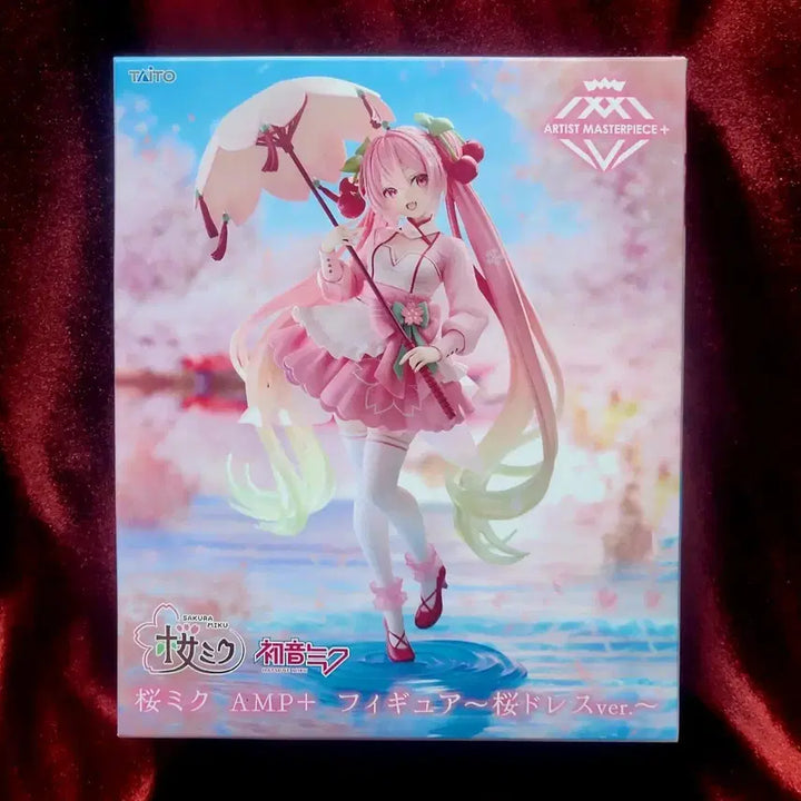 [BUNJANG] Taito Sakura Miku Cherry Blossom Dress AMP+ Figure / 타이토 사쿠라 미쿠 AMP+ 피규어 벚꽃드레스