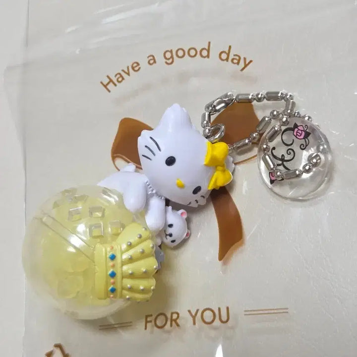 [BUNJANG] Vintage Charmmykitty Figure Keyring / 고전키티 챠미키티 피규어 키링