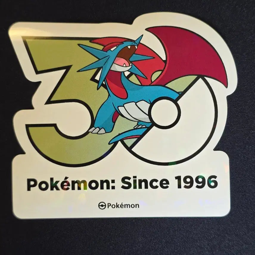 [BUNJANG] Pokemon 30th Anniversary Logo Stickers (Various Characters) / 포켓몬 30주년 로고 스티커 (다꼬리 누리공 보만다 냐오불 등)