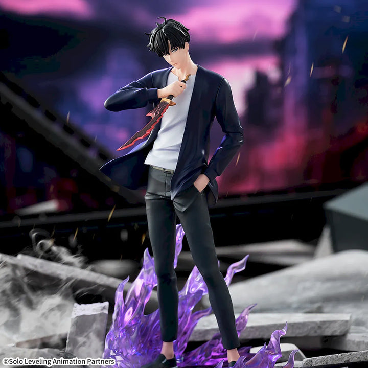 [BUNJANG] Sega Solo Leveling Sung Jinwoo Figure / 미개봉)세가 나혼자레벨업 성진우 피규어