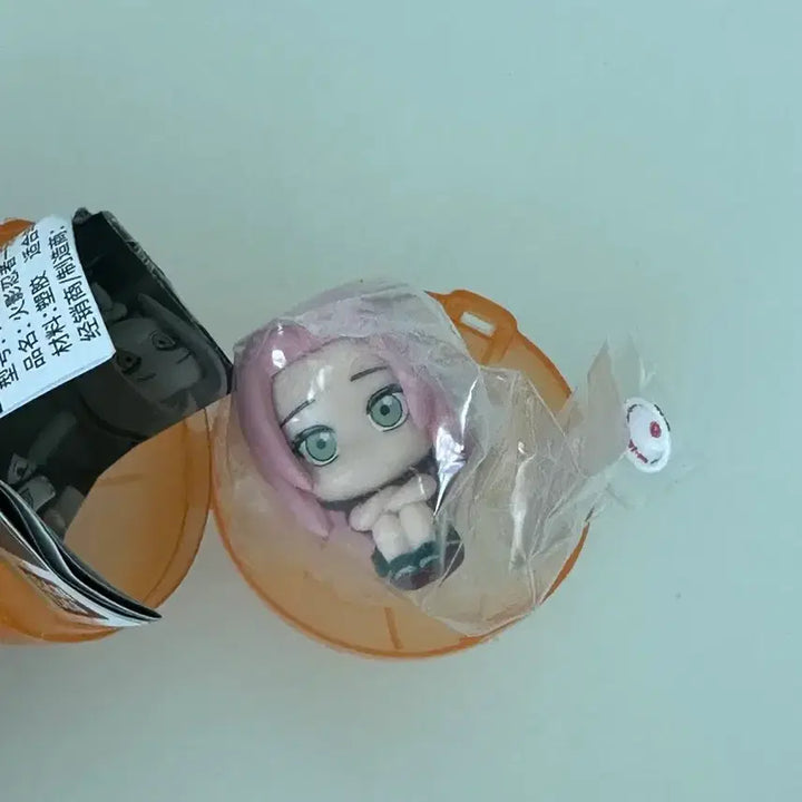 [BUNJANG] Naruto Ichiraku Ramen Mascots - Sasuke (Unsealed) + Sakura (Sealed) / 나루토 일락라멘 마치보우케 사스케(개봉)+ 사쿠라(미개봉)
