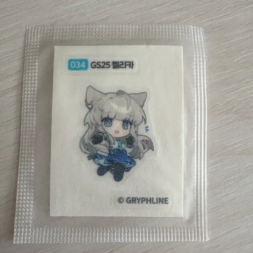 [BUNJANG] Endfield GS 34 Pelica Sticker Pack / 엔드필드gs 34펠리카 띠부실 팝니다