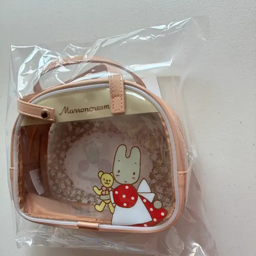 [BUNJANG] Sanrio Marron Cream PVC Pouch / (정품)산리오 마론크림 pvc 파우치