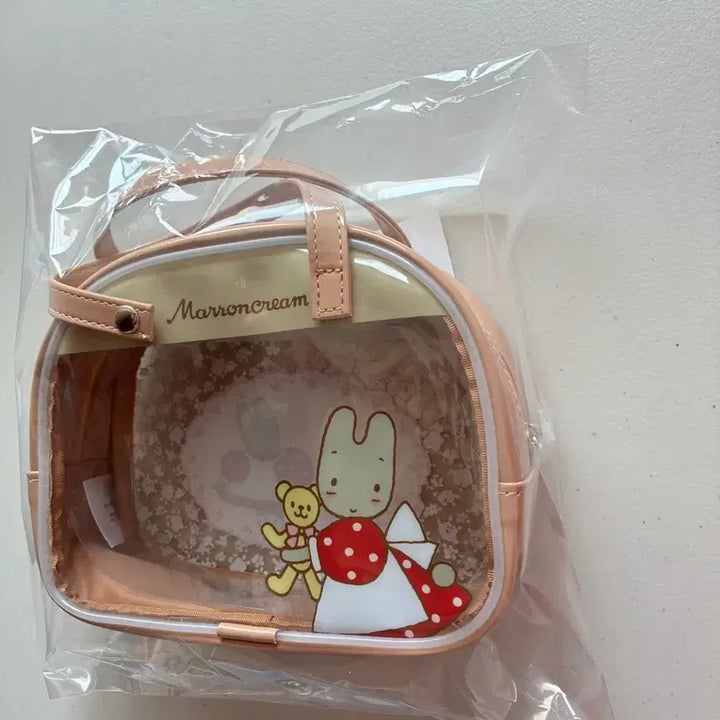 [BUNJANG] Sanrio Marron Cream PVC Pouch / (정품)산리오 마론크림 pvc 파우치