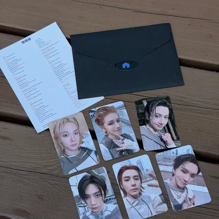 [BUNJANG] BOYNEXTDOOR Music Bank Studio Live Photocard, Postcard, and Lyric Sheet Bundle Set / 보이넥스트도어 뮤뱅 공방포카&amp;엽서&amp;가사지