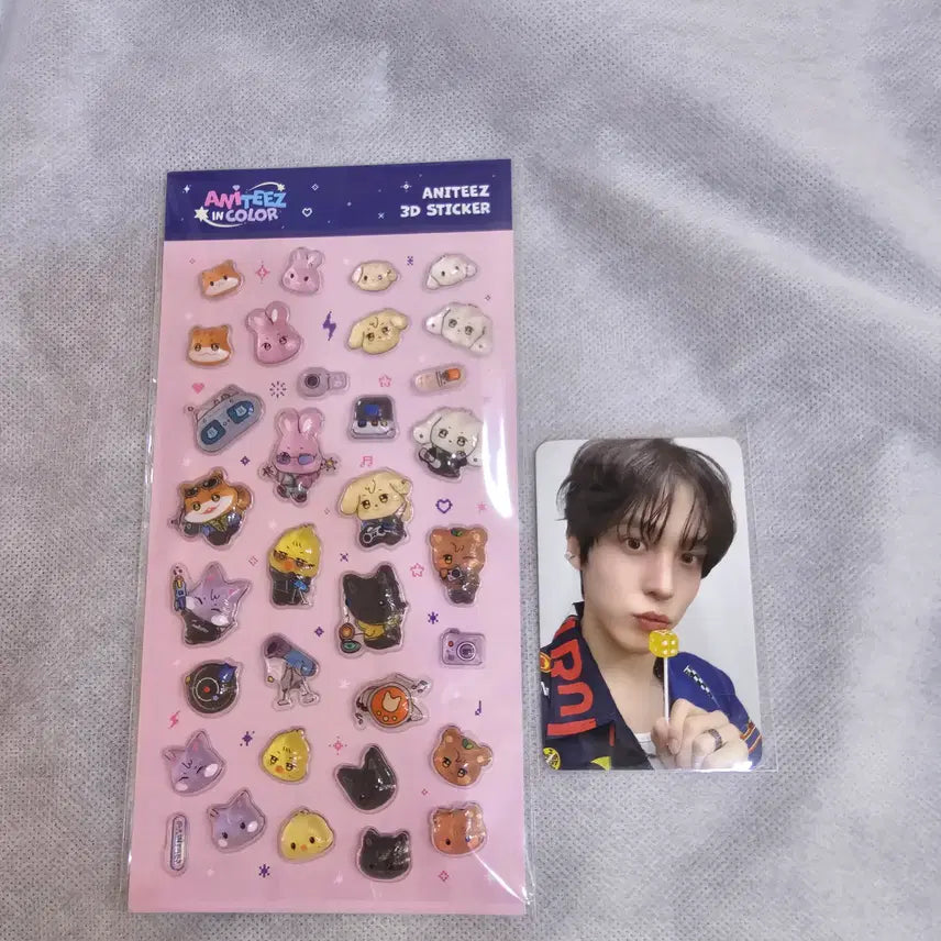 [BUNJANG] ATEEZ ANITEEZ IN COLOR Yunho 3D Sticker / ATEEZ ANITEEZ IN COLOR  입체스티커 - 윤호