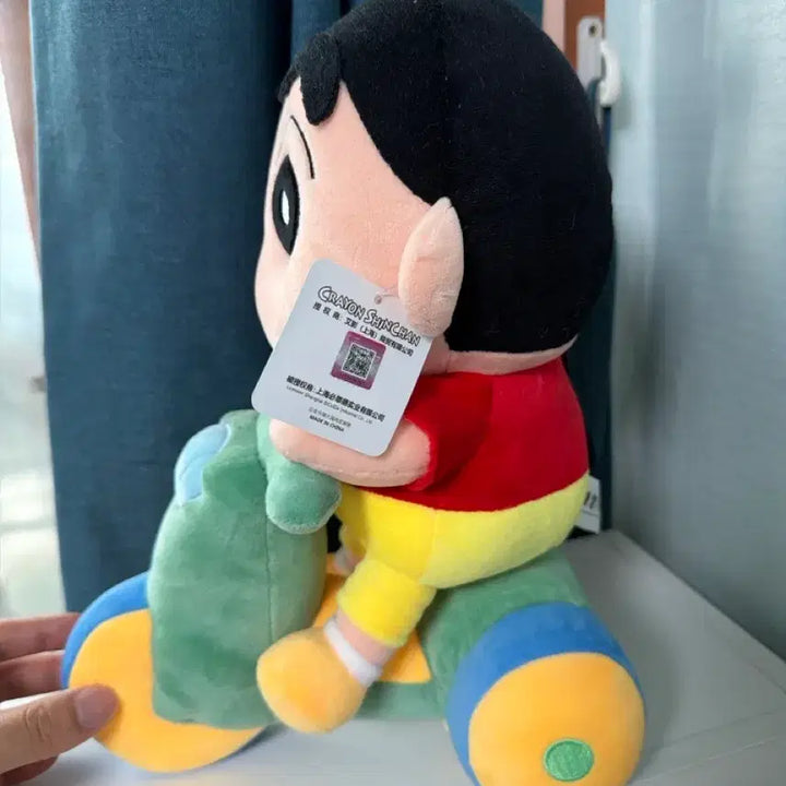 [BUNJANG] Crayon Shin-chan Cycling Figure / 짱구 자전거 인형