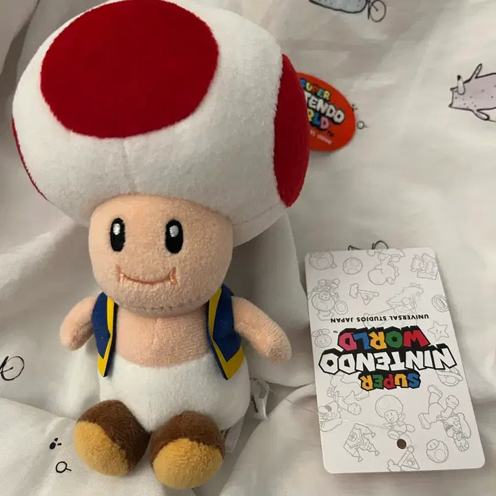 [BUNJANG] Mario Toad Doll Keychain / 마리오 키노피오 닌텐도 월드 유니버셜 스튜디오 인형 키링