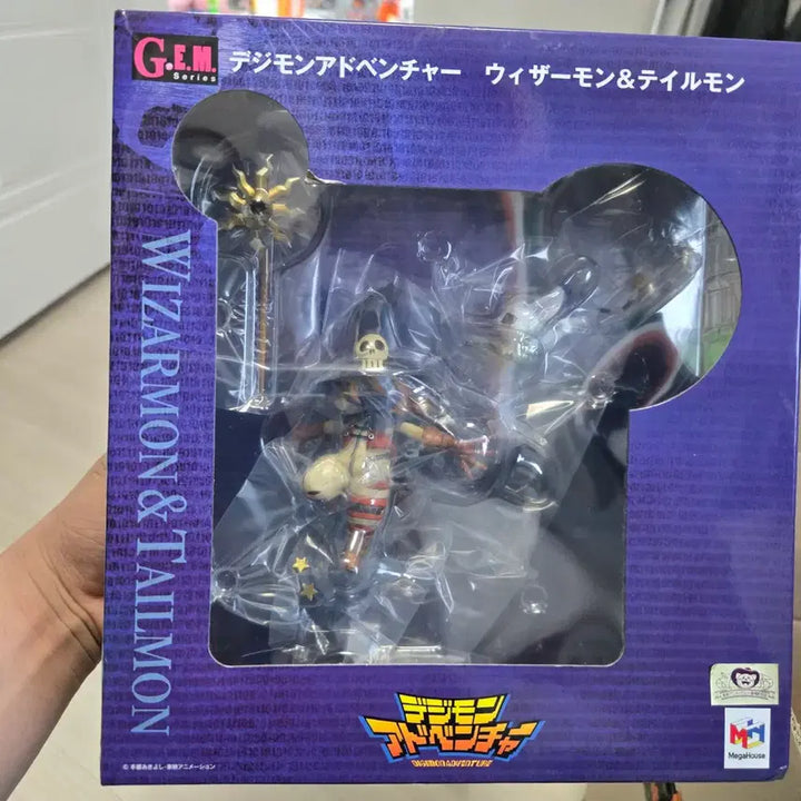 [BUNJANG] Digimon Wizardmon &amp; Gatomon Figure (Sealed) / 디지몬 위자몬 &amp; 가트몬 피규어 미개봉