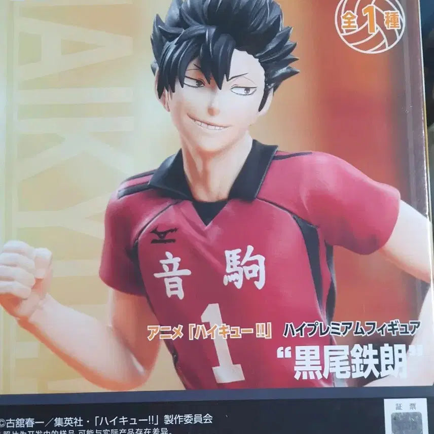 [BUNJANG] Sega Haikyuu!! Tetsuro Kuroo Figure / 세가 하이큐 쿠로오 테츠로 피규어