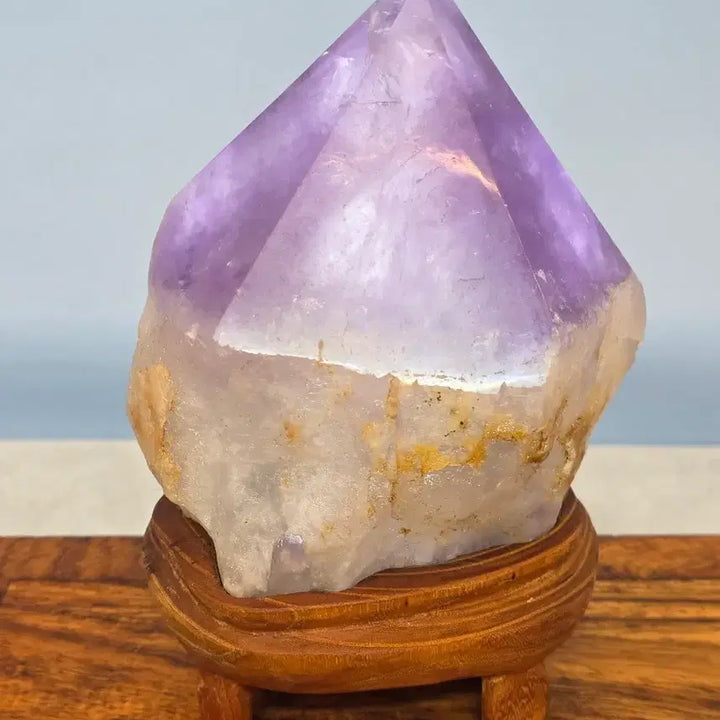 [BUNJANG] Large Amethyst Crystal Cluster / 26051508 대형 포인트 자수정 광물 수석 팝니다