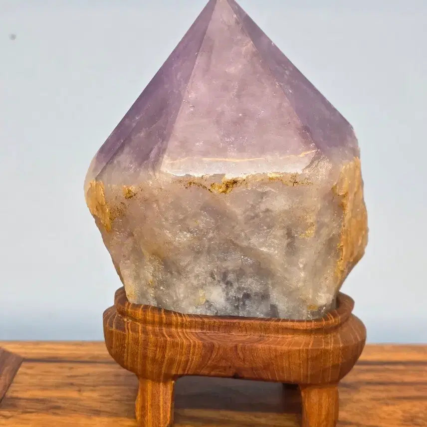 [BUNJANG] Large Amethyst Crystal Cluster / 26051508 대형 포인트 자수정 광물 수석 팝니다