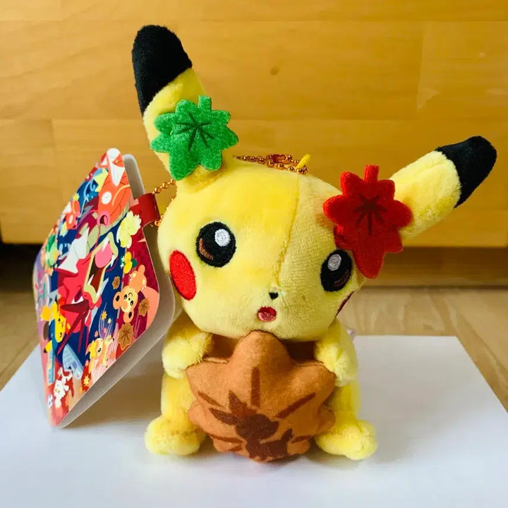[BUNJANG] Pokemon Hiroshima Limited Maple Manju Pikachu Plush / 포켓몬스터 히로시마 한정 피카츄 인형