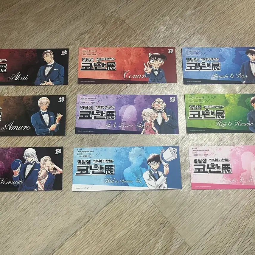 [BUNJANG] Detective Conan 30th Anniversary Ticket Bundle / 코난 30주년 티켓