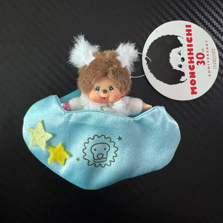 [BUNJANG] Monchhichi Leo Zodiac 30th Anniversary Doll / 고전) 몬치치 별자리 사자자리