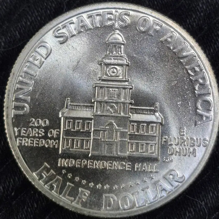 [BUNJANG] 1976 Kennedy Half Dollar Silver Coin RPM Error (Uncirculated) / 1976년 s케네디 하프 달러 은화 DDR에러(완전 미사용)