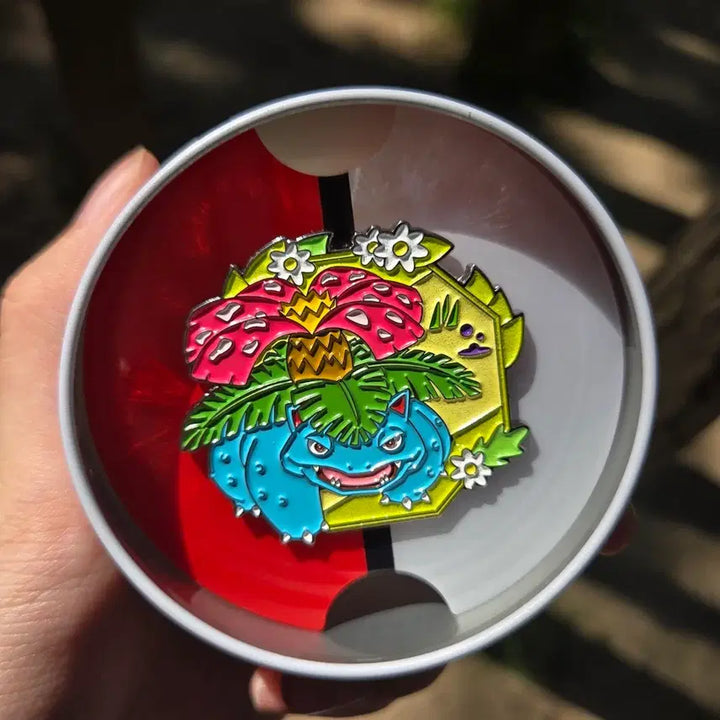 [BUNJANG] Venusaur Pokemon Badge / 포켓몬 뱃지 이상해꽃