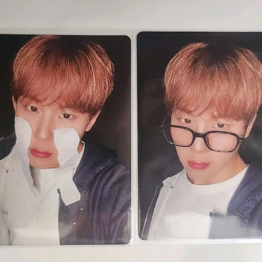 [BUNJANG] Monsta X Unfold Jooheon Photocard (POB) / 몬스타엑스 언폴드 주헌 특전 포카 2장 일괄