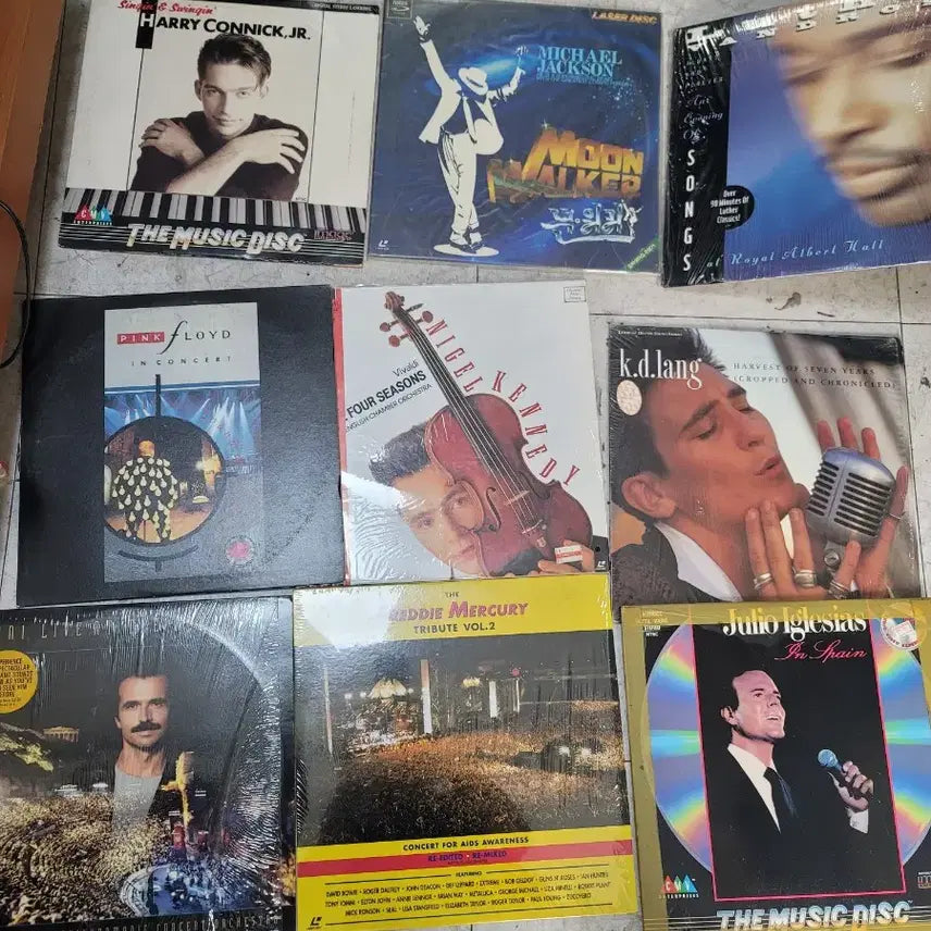 [BUNJANG] Music Laserdisc Bundle Set (35 discs) / 뮤직 레이저디스크 35장 일괄판매