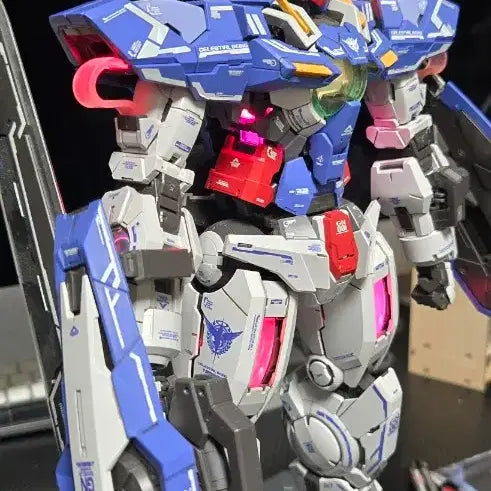 [BUNJANG] Perfect Grade Gundam Exia Assembly LED Decal Completed Model / PG 건담 엑시아 조립품 LED  데칼 완성품