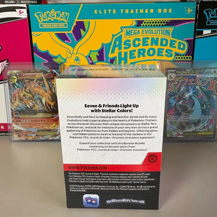 [BUNJANG] Pokemon North American Prismatic Evolution Terastal Festa Sealed Booster Bundle / 북미판 포켓몬카드 미개봉 테라스탈페스타 prismatic evo