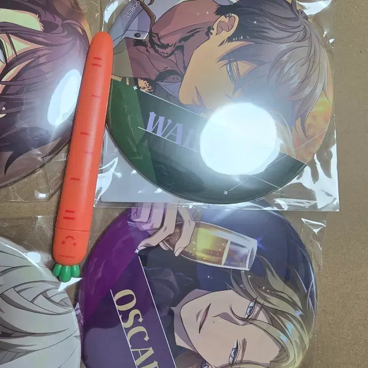 [BUNJANG] Yumekuro Hoshikuji Walther Oscar Can Badge / 유메쿠로 호시쿠지 캔뱃지 발터 오스카