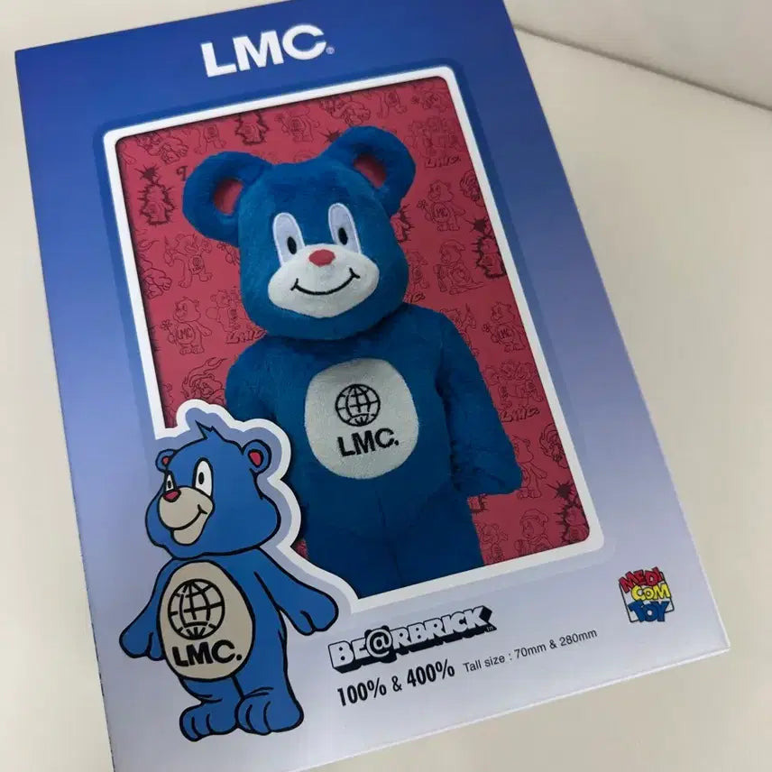 [BUNJANG] Bearbrick x LMC Collaboration 400% &amp; 100% Set / 베어브릭 LMC 콜라보 400% 100%