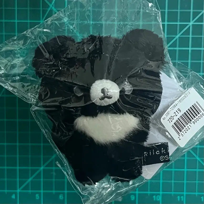 [SOLD OUT] 리락쿠마 베이직 모노크롬 흑백 부라사게 누이구루미 챠이로이코구마