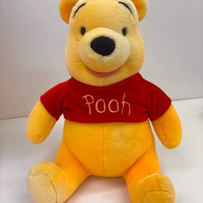 [BUNJANG] Jina World Disney Winnie the Pooh Plush 35cm / 고전문구 고전인형 지나월드 디즈니 푸 봉제인형 35센치
