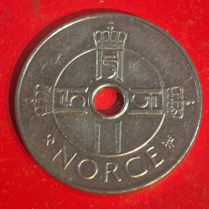 [BUNJANG] 1999 Norway 1 Krone Coin / 1999 노르웨이 1 크로네 동전 M2669