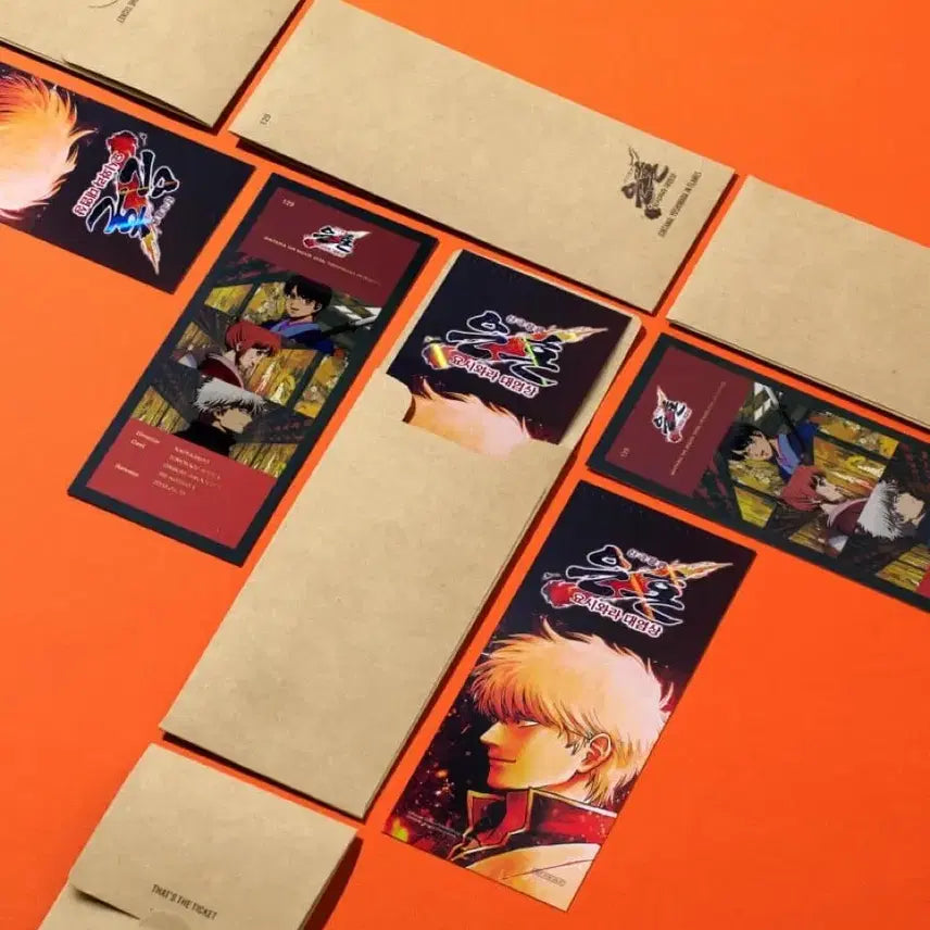 [BUNJANG] Gintama Yoshimasa Daiensou CGV TTT Character Card / 은혼 요시와라 대염상 CGV TTT 5.20.수령접수