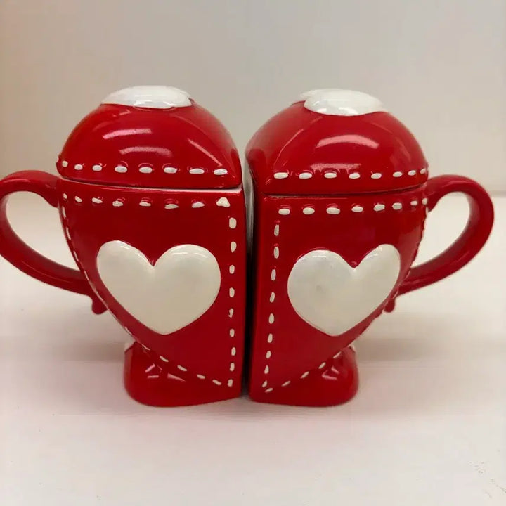 [BUNJANG] Frotis Heart Mug Set / 고전문구 frotis 프로티스 하트 머그컵 세트