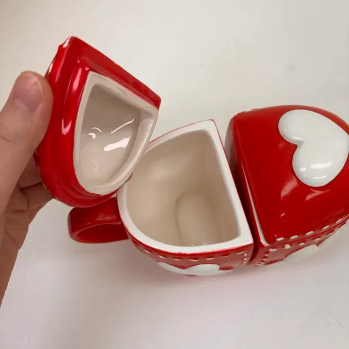 [BUNJANG] Frotis Heart Mug Set / 고전문구 frotis 프로티스 하트 머그컵 세트