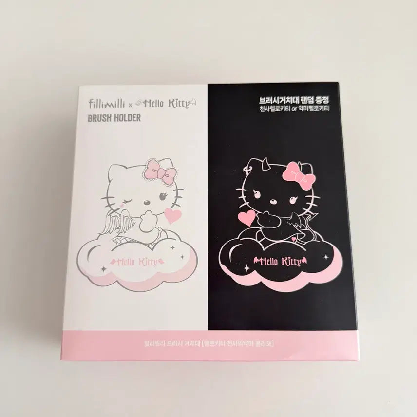 [BUNJANG] Hello Kitty Angel Acrylic Stand Brush Holder / 천사키티 헬로키티 천사 아크릴 스탠드 브러쉬거치대