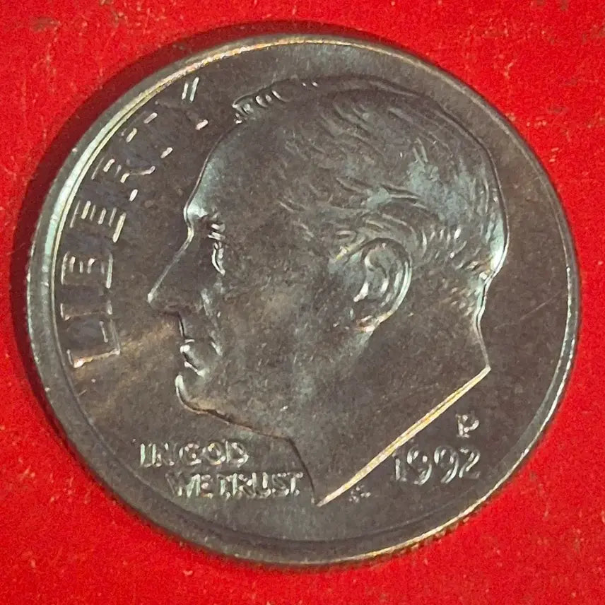 [BUNJANG] 1992 United States 1 Dime Coin / 1992 미국 1다임 동전 M2674