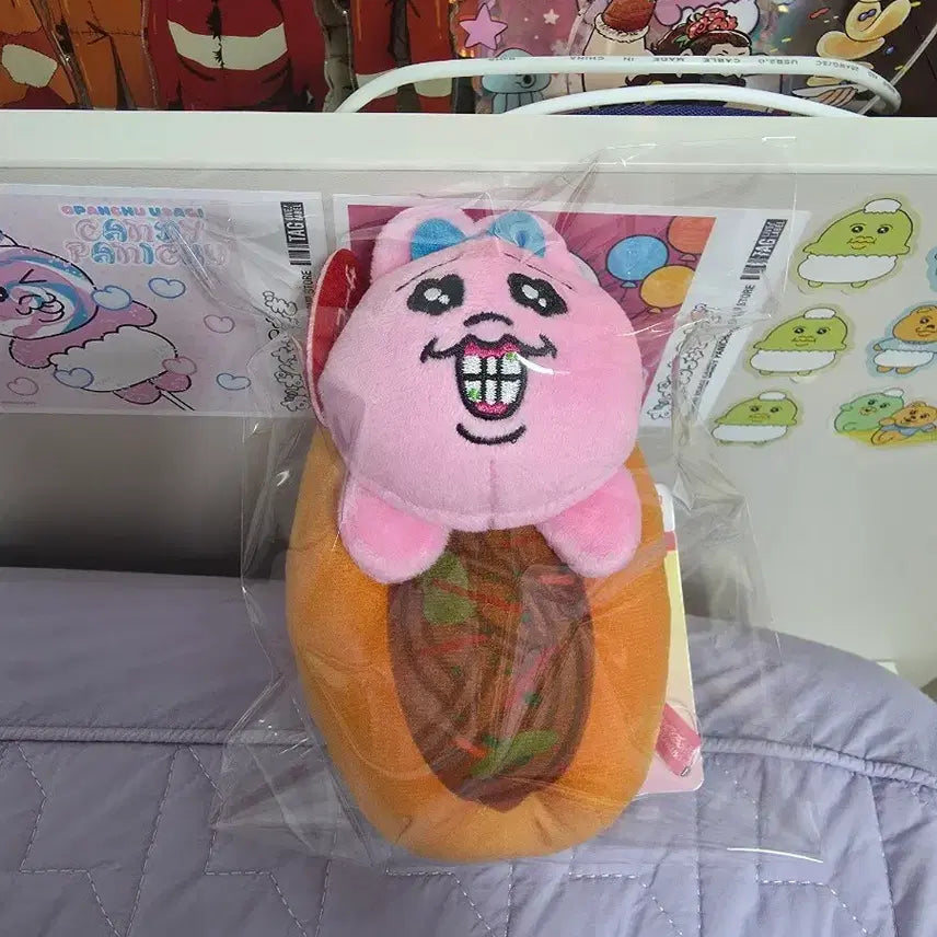 [SOLD OUT] 오빤쮸 빤쮸토끼 야끼소바빵 인형키링