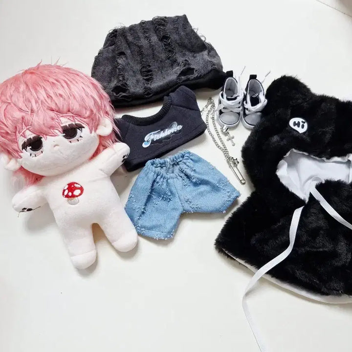 [BUNJANG] 20cm Bone Plush Full Outfit Set / 타몬군은 지금 어느쪽?!  뼈깅 20cm 풀착장