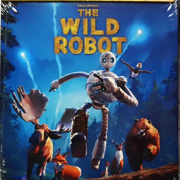 [BUNJANG] Zootopia 2 &amp; The Wild Robot 4K Limited Edition Steelbook Blu-ray / 드림웍스 30주년 기념작 와일드 로봇 4K 한정판 스틸북 블루레이 미개봉