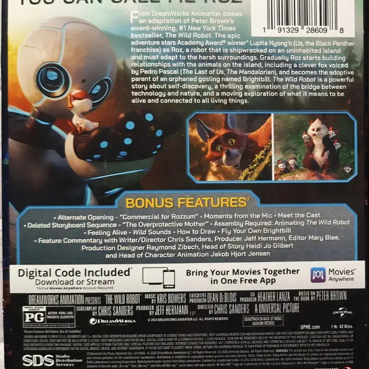 [BUNJANG] Zootopia 2 &amp; The Wild Robot 4K Limited Edition Steelbook Blu-ray / 드림웍스 30주년 기념작 와일드 로봇 4K 한정판 스틸북 블루레이 미개봉