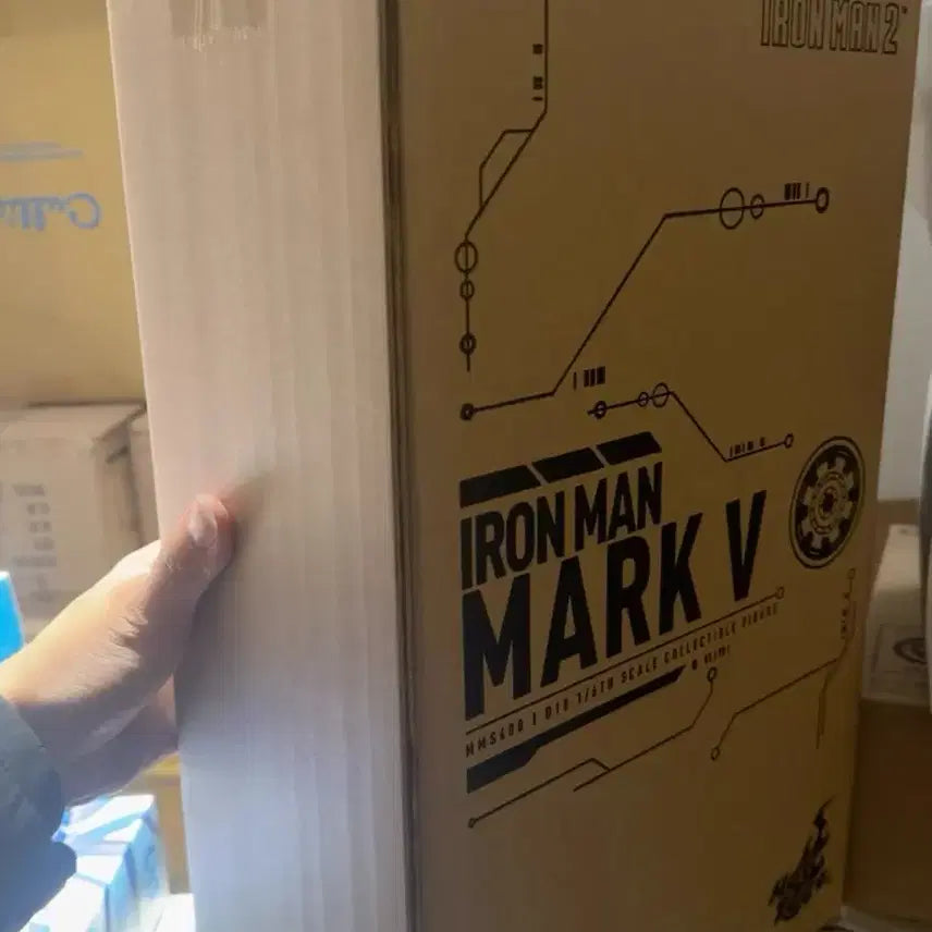 [BUNJANG] Hot Toys Iron Man Mark V Diecast Figure / 핫토이 아이언맨 Mark V 다이캐스트 피규어