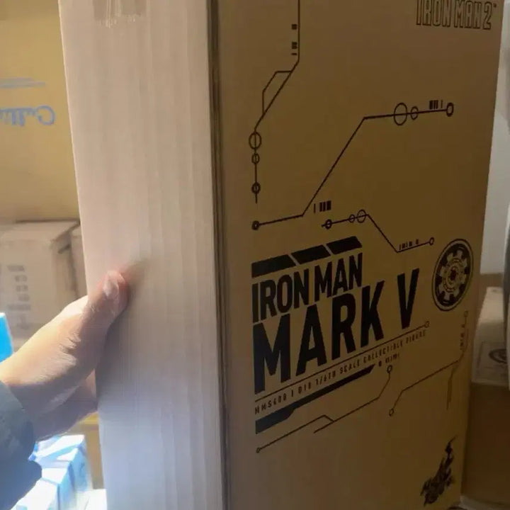 [BUNJANG] Hot Toys Iron Man Mark V Diecast Figure / 핫토이 아이언맨 Mark V 다이캐스트 피규어