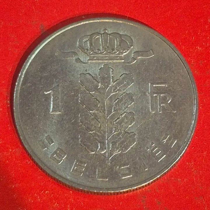 [BUNJANG] 1970 Belgium 1 Franc Coin / 1970 벨기에 1프랑 동전 M2677