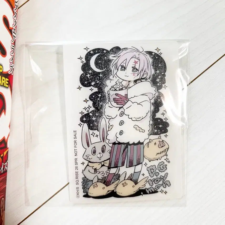 [BUNJANG] D.Gray-man Jump Square Rise Sticker + Animate POB / 점프 스퀘어 라이즈 - 디그레이맨 스티커 + 애니메이트 특전