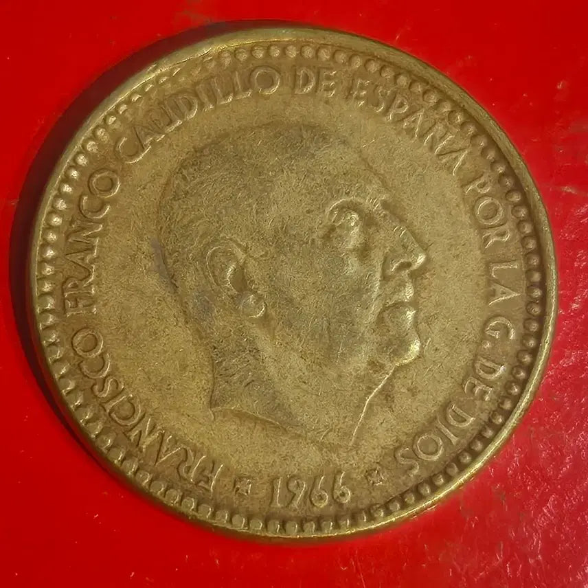 [BUNJANG] 1966 Spain 1 Peseta Coin / 1966 스페인 1페서타 동전 M2680
