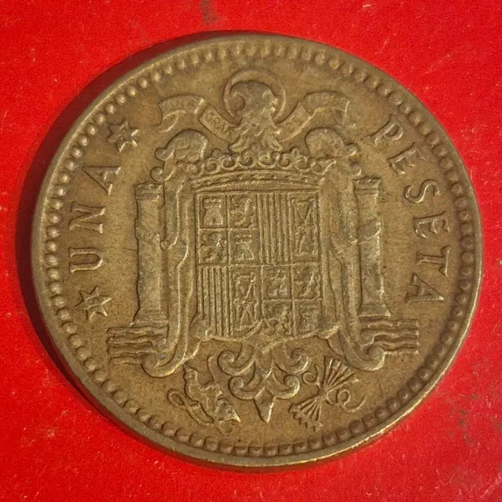 [BUNJANG] 1966 Spain 1 Peseta Coin / 1966 스페인 1페서타 동전 M2680