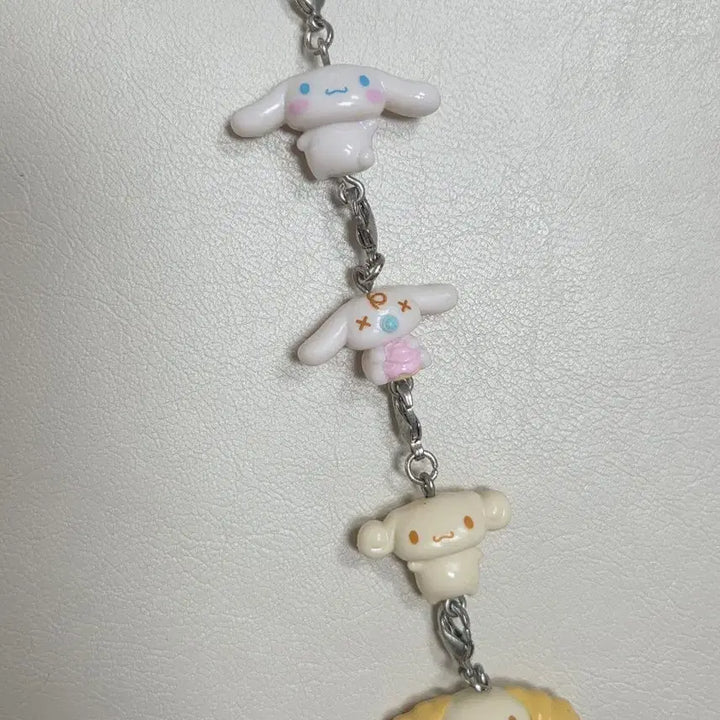 [BUNJANG] Sanrio Cinnamoroll String Strap Keychain Set / 마지막할인)고전모카 시나모롤 줄줄이 스트랩 키링