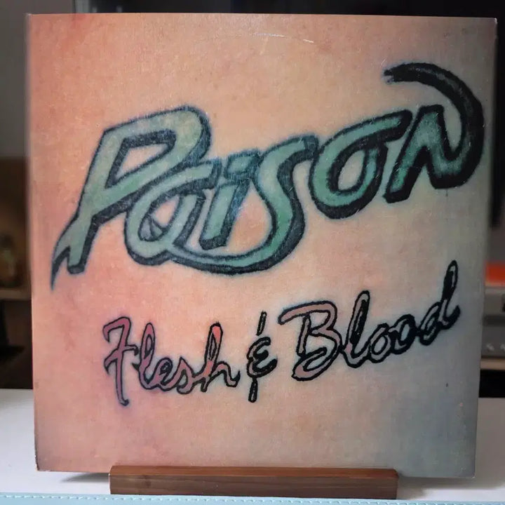 [BUNJANG] Poison Flesh &amp; Blood LP Record / 포이즌 Flesh &amp; Blood LP 음반