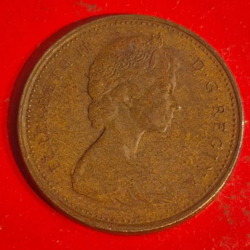 [BUNJANG] 1978 Canada 1 Cent Coin / 1978 캐나다 1센트 동전 M2682