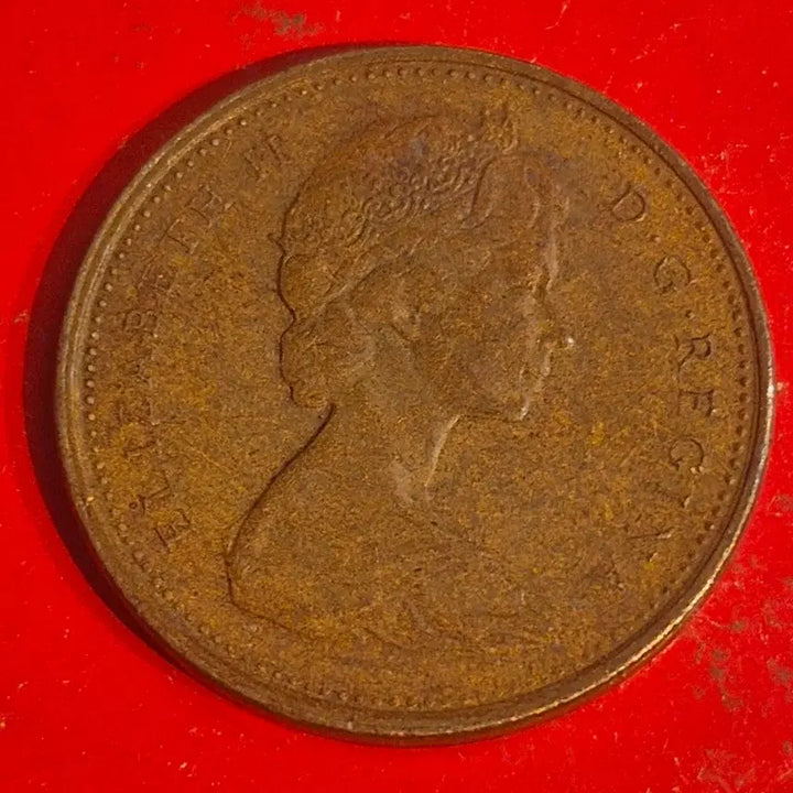 [BUNJANG] 1978 Canada 1 Cent Coin / 1978 캐나다 1센트 동전 M2682